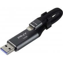 Флешка PNY Duo-Link 3.0 USB flash drive 64...