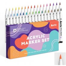 Акриловые маркеры ARRTX, 36 цвета
