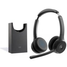 CISCO HEADSET 722 WIRELESS DUAL+STAND CARBON...