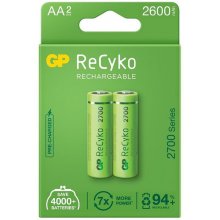 GP Batteries Rechargeable GP AA 2600mAh