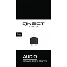 QNECT адаптер 3.5 male to 2xRCA female...