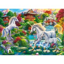 Castor Puzzles 300 elements Unicorn Garden