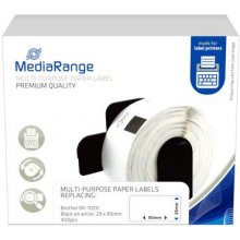 MediaRange Papieretiketten Brother DK-11201...