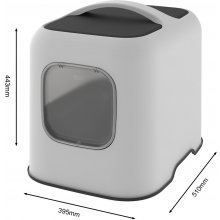 Rotho Biala White - cat litter box