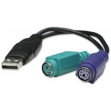Manhattan Konverter 1-Port Dual PS/2 -> USB...
