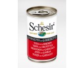 Schesir CAT konserv tuunikala+krevetid 140g