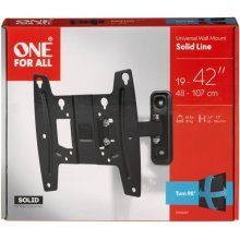 ONE For ALL TV Wall mount 42 Solid Turn 90