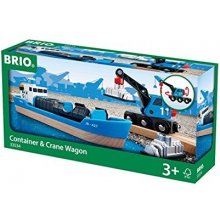Brio container ship with crane truck - 33534