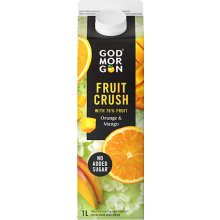 GOD MORGON Fruit Crush apelsin-mango 1 L...