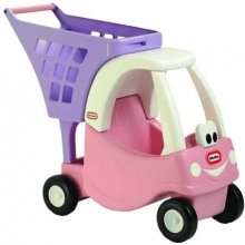 Little Tikes pink trolley with shopping...