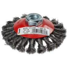 Kwb 719336 wire wheel/wheel brush 10 cm