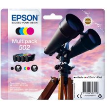 Tooner Epson Patrone 502 4er-Pack black +...