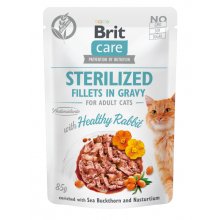 Brit Care Cat Sterilized Pouch Fillets in...