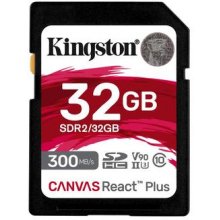 Kingston Technology 32GB Canvas React Plus...