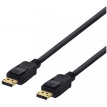 Deltaco DP-1050D DisplayPort cable 5 m Black
