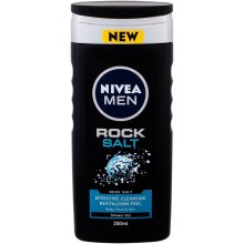 NIVEA Men Rock Salt 250ml - Shower Gel for...