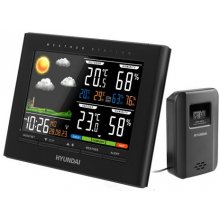 Hyundai WS4380 digital weather station Black...