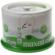 Диски Maxell DVD+R 4.7GB 50pcs 50 pc(s)