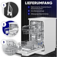 Bomann Dishwasher, white