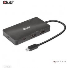 Club 3D Club3D USB-7-in1-HUB USB-C > 2xDP...