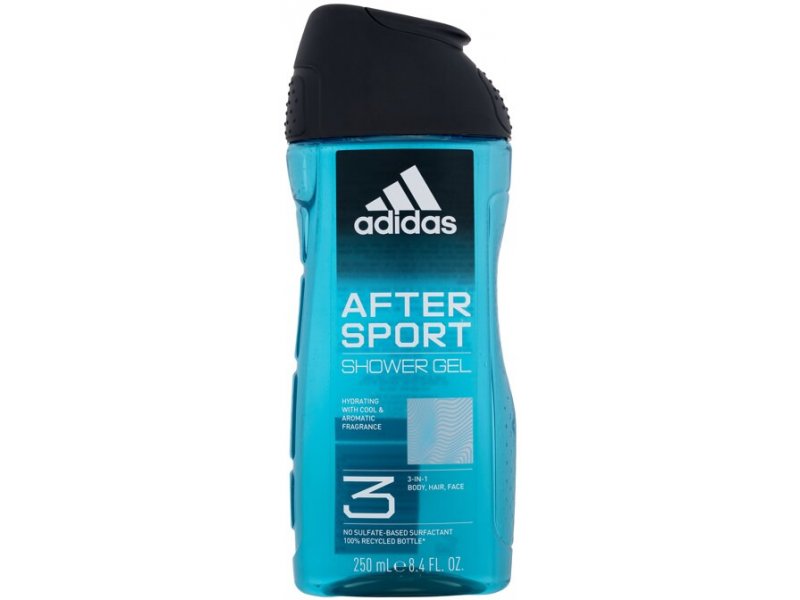 meteoor onpeilbaar letterlijk Adidas After Sport Shower Gel 3-In-1 250ml - Shower Gel for Men Yes - 01.ee