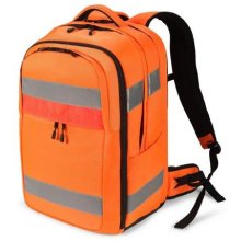 Dicota Hi-Vis backpack Orange Polyethylene...