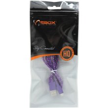 Sbox USB->Micro USB 1M USB-1031U purple