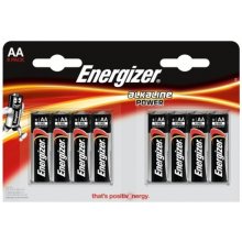 Battery Alkaline Power AA E91 8 pcs Blister