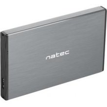 Natec Rhino GO HDD/SSD enclosure Grey 2.5
