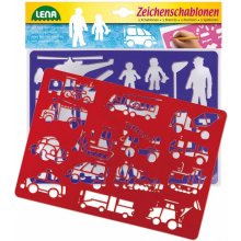 Lena Stencils - Vehicles and People