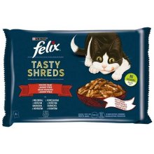Purina FELIX Tasty Shreds with beef and...