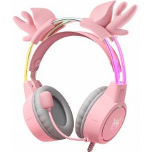 Onikuma Gaming headset X15 PRO Buckhorn pink
