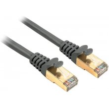Hama Cable CAT5e STP 10m gold-plated, grey