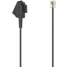 Hama 00201149 telephone cable 15 m Black