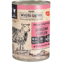 Wiejska zagroda Lamb with krill - wet cat...