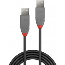 Lindy USB 2.0 Kabel Typ A/A Anthra Line M/M...