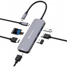 Verbatim USB-C Pro Multiport Hub 8 Port...