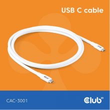 Club 3D Club3D Lifestyle USB-C Kabel PD...