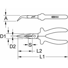 KS Tools 117.1767 plier