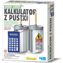 4m roheline Science kalkulaator with cans