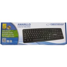 ESP Keyboard wired standard USB AMARILLO