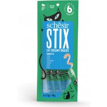 Schesir Treat for cats STIX tuna 6x15g