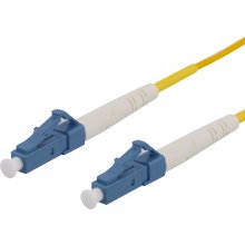 DELTACO OS2 Fiber cable, LC – LC, simplex...