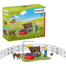 SCHLEICH Farm World 42529 Happy Cow Wash