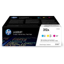 HP 312A Cyan Tri-Pack LaserJet Toner...