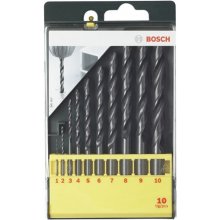 Bosch HSS-R Metal drill bit - set 10 pieces