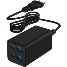Gembird Universal charger 65W GaN 2xUSB-A...