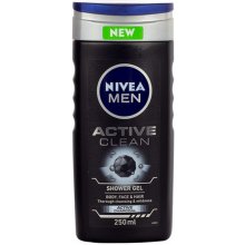 Nivea Men Active Clean 250ml - dušigeel...