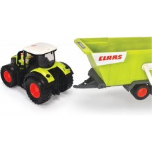 Dickie CLAAS Farm tractor & trailer, toy...