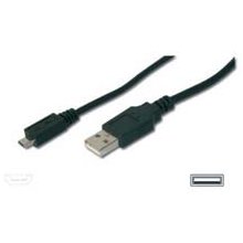 DIGITUS USB CONN. CABLE MICRO B 1.8M USB 2.0...